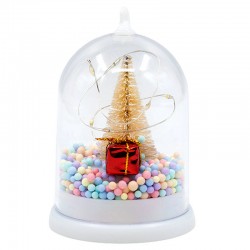 Декоративна коледна фигура от стъкло