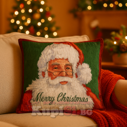 Коледна калъфка за възглавница Дядо Коледа