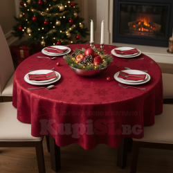Коледни покривки за маса - 4 размера