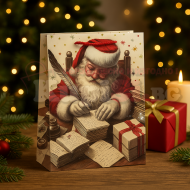 Коледни торбички за подаръци