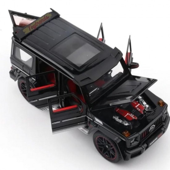 Метална количка Brabus 1:18 с пушек 