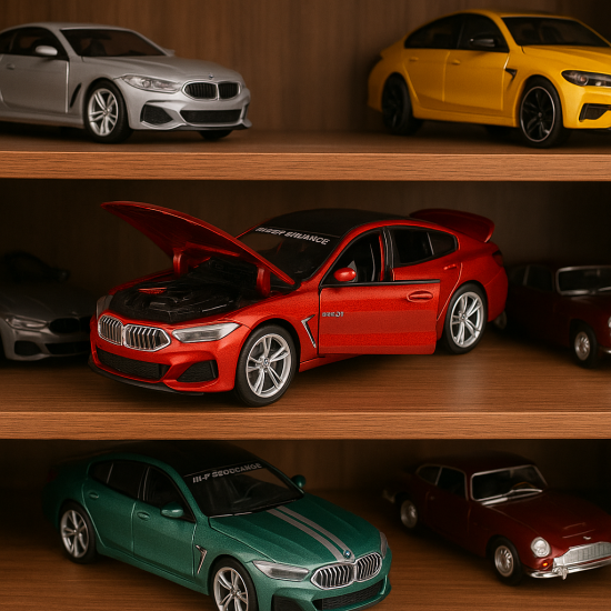 Метална колекционерска количка BMW M8
