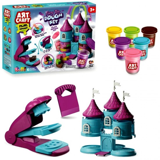 Комплект пластелин с формички - Замък