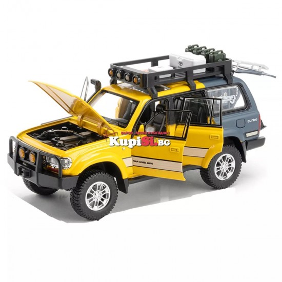 Метална количка Land Cruiser LC80 1989