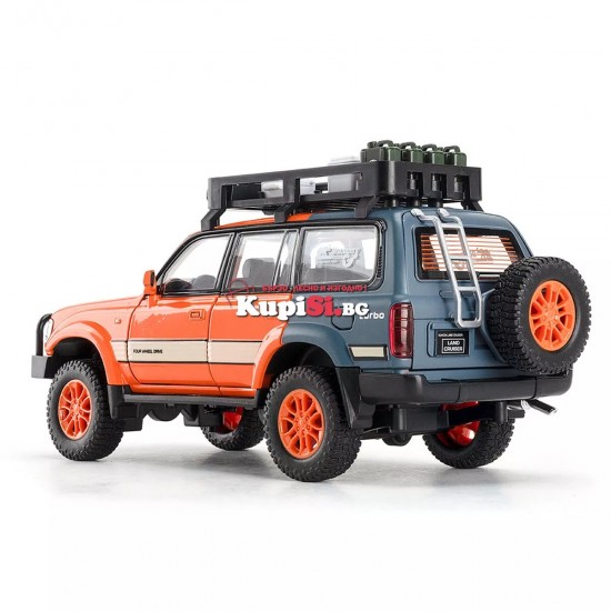 Метална количка Land Cruiser LC80 1989