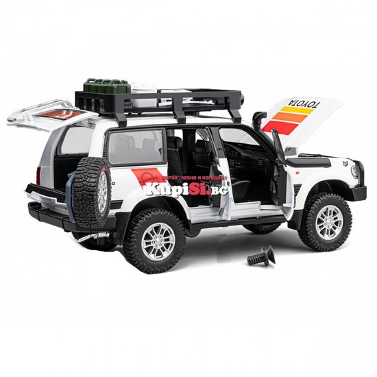 Метална количка Land Cruiser LC80 1989