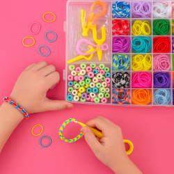 Ластици и мъниста за гривни