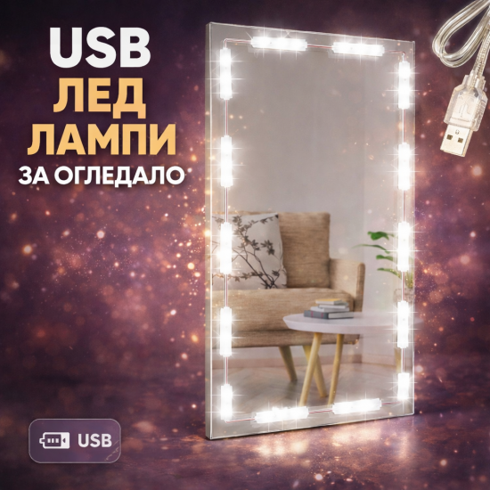 LED лампи за огледало