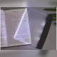 LED лампа за четене на книга с прозрачен панел 17×11 см