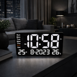 Светещ часовник, Бял