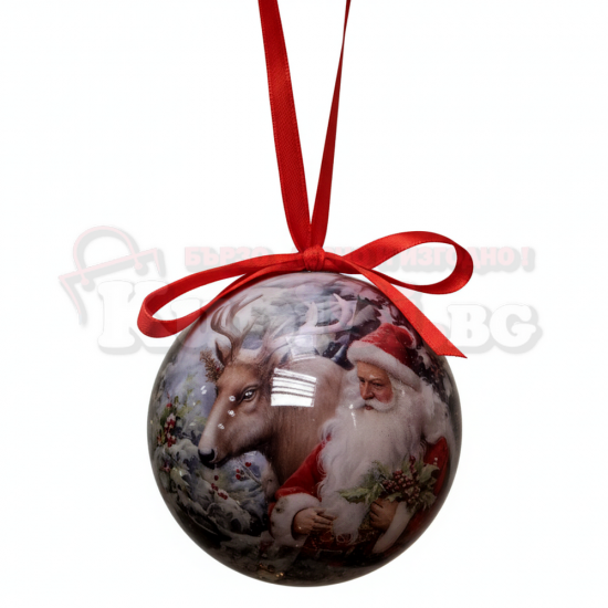 Луксозна Коледна топка за закачане