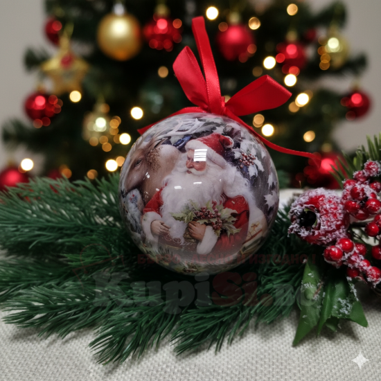Луксозна Коледна топка за закачане