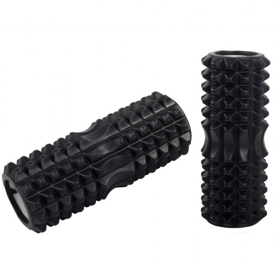 Ролер за масаж - йога упражнения