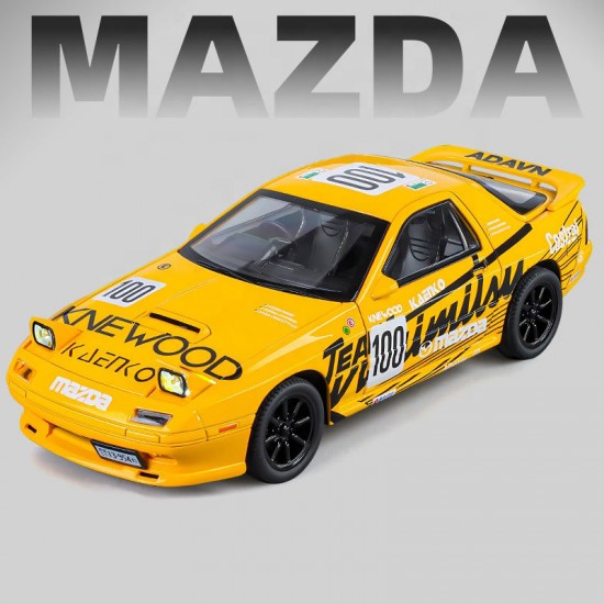 Метална кола 1:24 - Mazda RX7