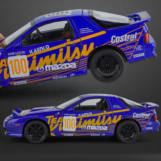 Метална кола 1:24 - Mazda RX7