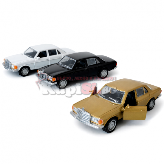 Метална кола Мерцедес, w123 1981, Отварящи се врати