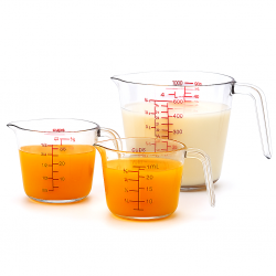 Мерителни съдове - Комплект 3 броя