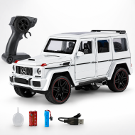 Метален автомобил Mercedes G-Class 1:24 с радиоконтрол