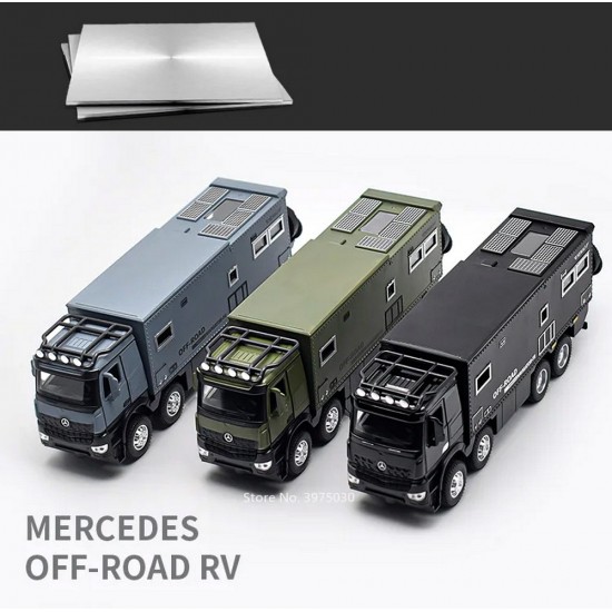 Метален кемпер камион Mercedes Off-Road 