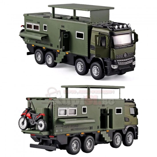 Метален кемпер камион Mercedes Off-Road 