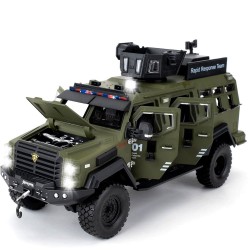 Метален военен джип - 1:24 мащаб