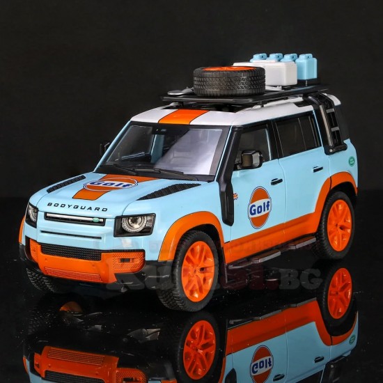 Метална кола 1:18 - Land Rover Defender