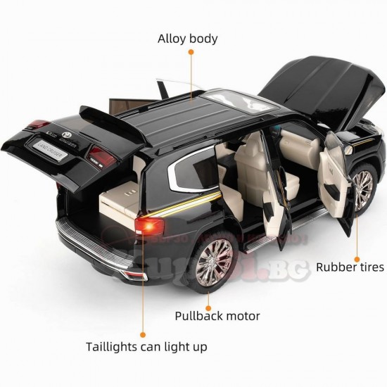 Метална кола 1:18 - Toyota Land Cruiser
