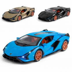 Метална кола Lamborghini Sian 1:24