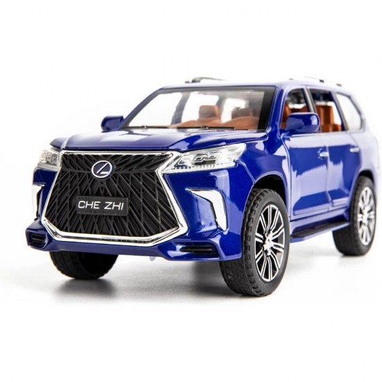 Метална кола 1:24 – Lexus LX570 с димящ ефект