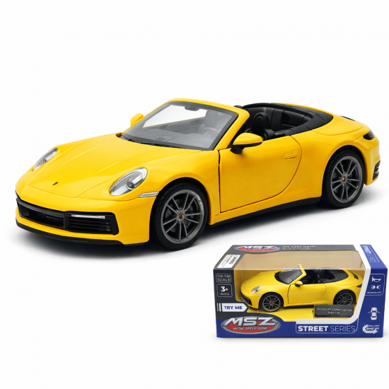 Метална количка Porsche 911 Carrera Cabriolet –1:32