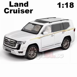 Метална кола 1:18 - Toyota Land Cruiser