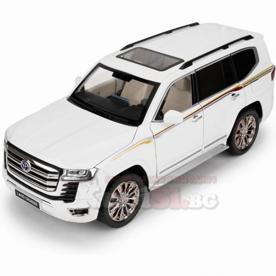 Метална кола 1:18 - Toyota Land Cruiser