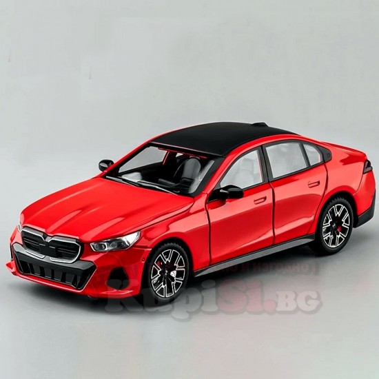 Метална количка 1/24 BMW i5 M60 Метална количка 1/24 BMW i5 M60