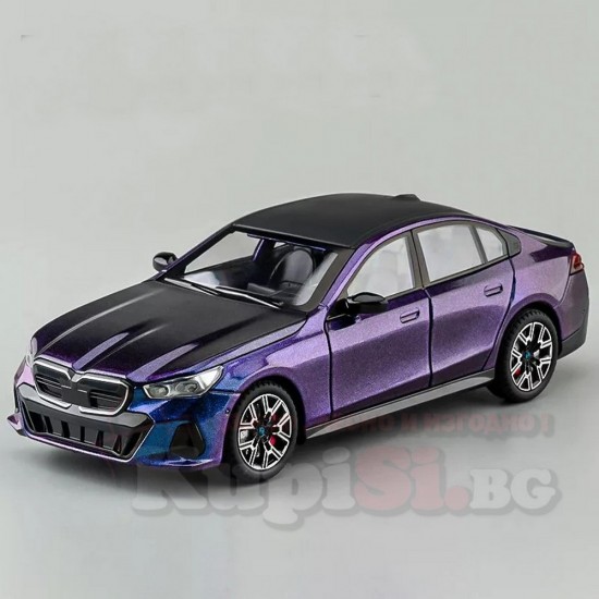Метална количка 1/24 BMW i5 M60 Метална количка 1/24 BMW i5 M60