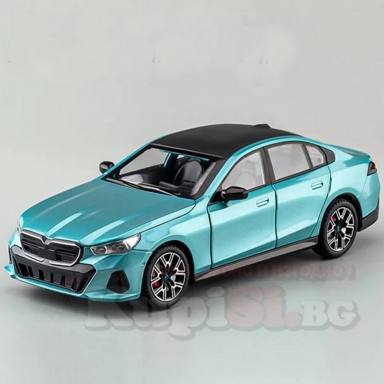 Метална количка 1/24 BMW i5 M60 Метална количка 1/24 BMW i5 M60