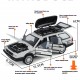 Метална кола Volkswagen Santana 1:32