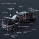 Метална количка 1/24 BMW 7 Series