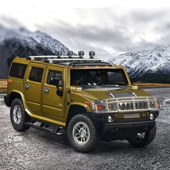 Метална количка - Hummer 1:18 