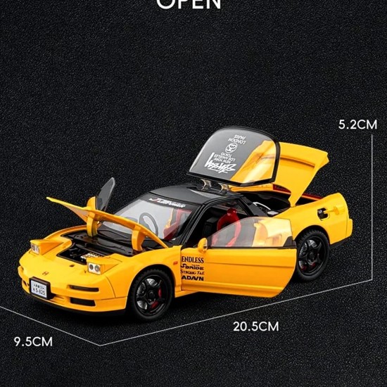Метална количка 1/24 - Honda NSX