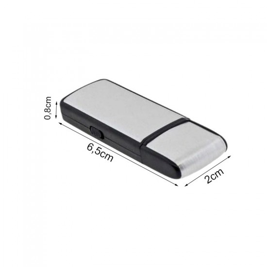 Мини шпионски диктофон флашка