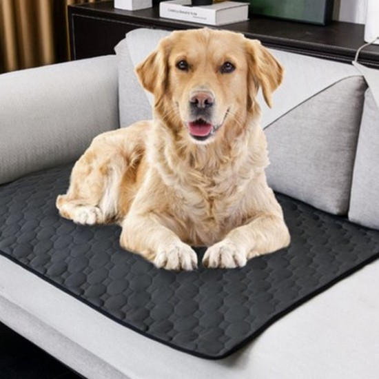 Многократна хигиенна подложка за кучета и животни (50х70 см) – Черна