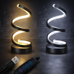 Луксозни нощни лампи - Спирала