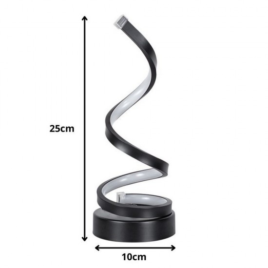 Луксозни нощни лампи - Спирала