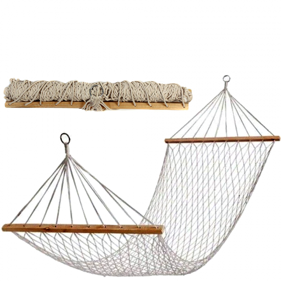 Мрежест градински хамак - 190х80 см