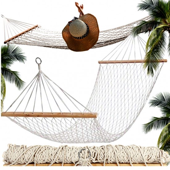 Мрежест градински хамак - 190х80 см