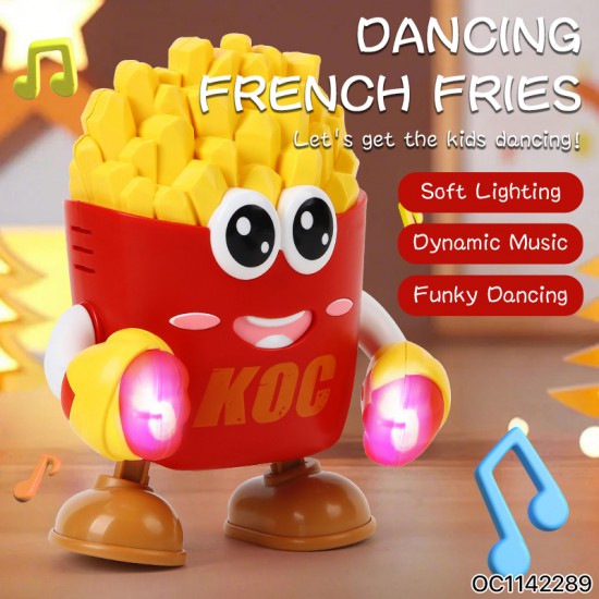 Музикална и светеща играчка - Танцуващи картофки