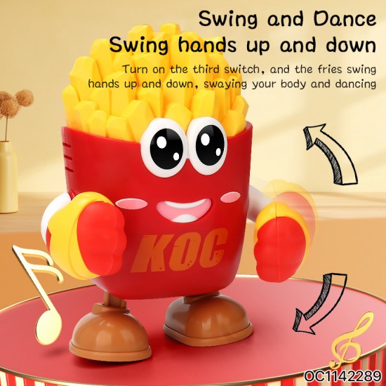 Музикална и светеща играчка - Танцуващи картофки