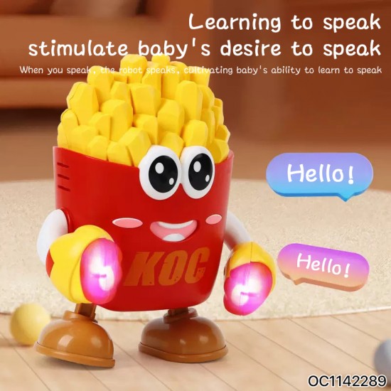 Музикална и светеща играчка - Танцуващи картофки