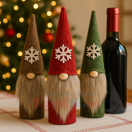 Оригинално Коледно облекло за бутилки
