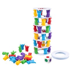 Пингвини върху кула – игра за баланс